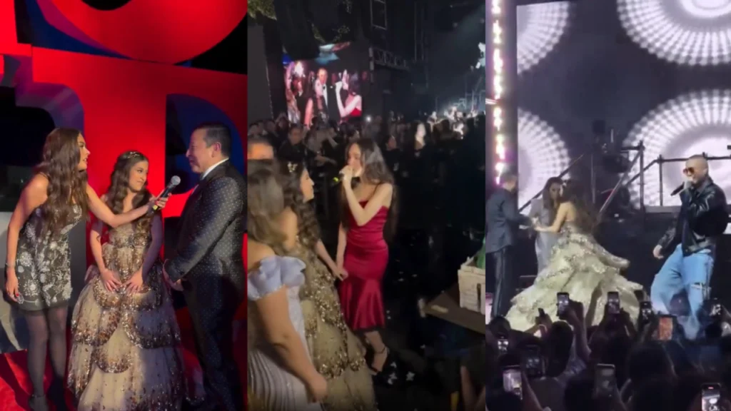 Estos son los videos de la enorme fiesta de MaFer, la hija de un empresario mexicano, donde cantaron Belinda, J Balvin y otros famosos artistas.